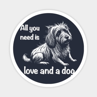 All you need is love and a dog Magnet